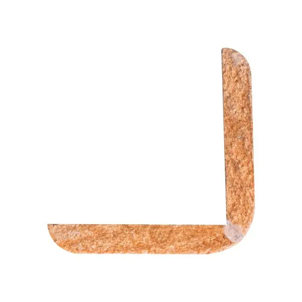 Cornière d'angle en meranti 270 x 2,7 x 2,7 cm
