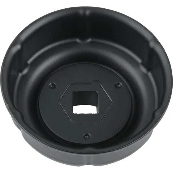 Cloche pour filtre à huile 3/8", diamètre 76,0 mm / 6 rainures