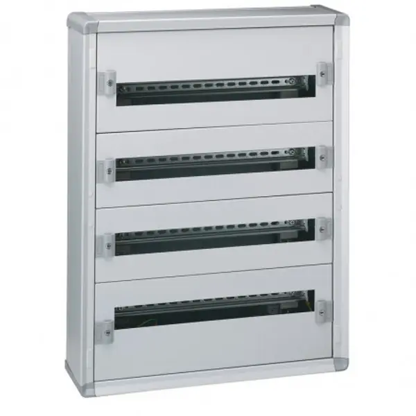 020004 Legrand - Tableau électrique tertiaire 96 modules - 4 rangées de 24 modules - XL3 160