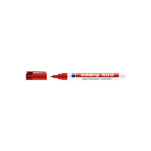 Marqueur Permanent Rouge 400 Edding
