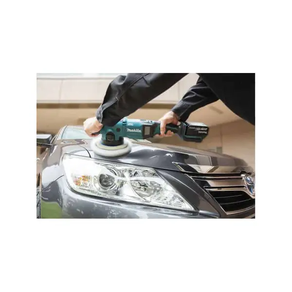 MAKITA Polisseuse excentrique 18V LXT Ø150mm 2x5 Ah - DPO600RTE