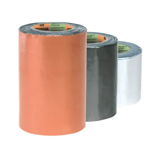 Bande adhésive à froid aluminium butyle - 10m - couleur plomb
