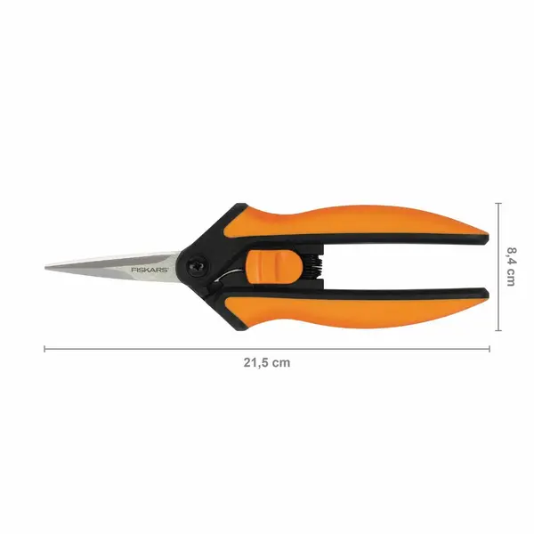 Ciseaux à fleurs de précision Micro-tip Solid SP13 - FISKARS