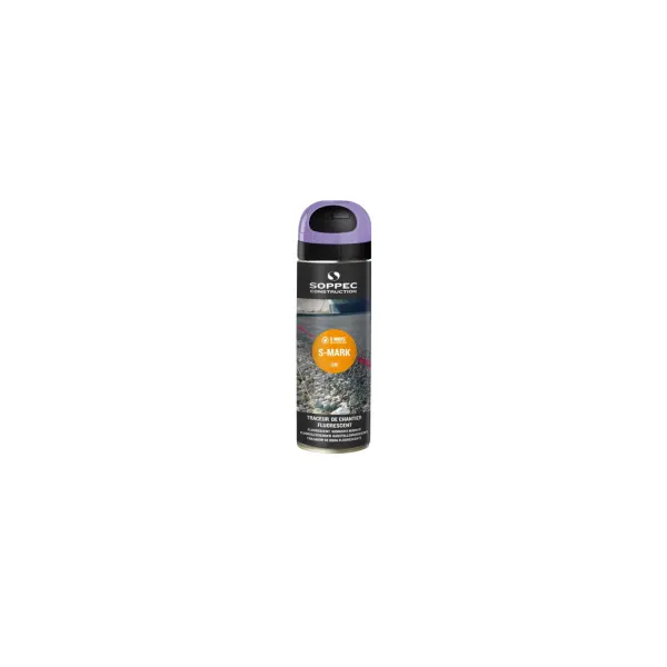 Traceur de Chantier S-MARK Violet FLUO SOPPEC
