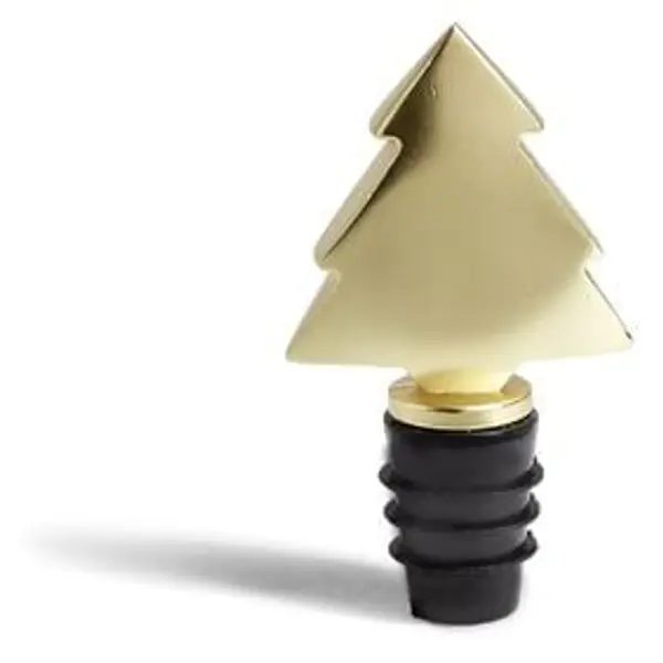 Bouchon design Noël doré (2 modèles)