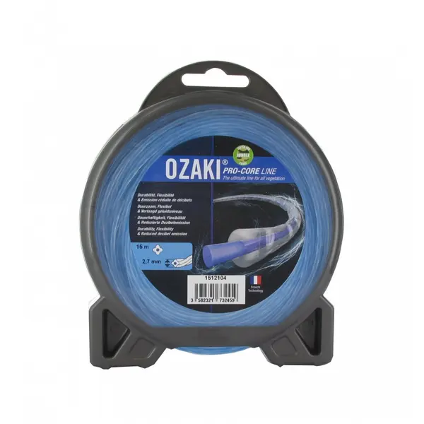Coque fil nylon OZAKI PRO-CORE LINE. Co-extrudé Longueur: 15 m, Ø: 2,70mm - OZAKI