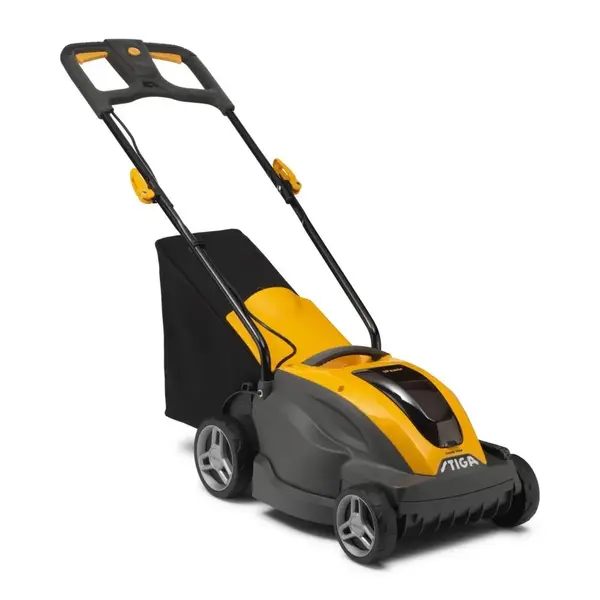Tondeuse sans fil poussée - Combi 336e Kit - largeur coupe 34 cm - jaune - Stiga
