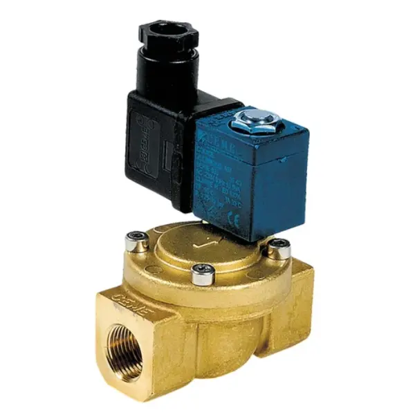 Électrovanne laiton normalement fermée ESM85 Femelle - Femelle 24v 0,3 à 10bars 15x21
