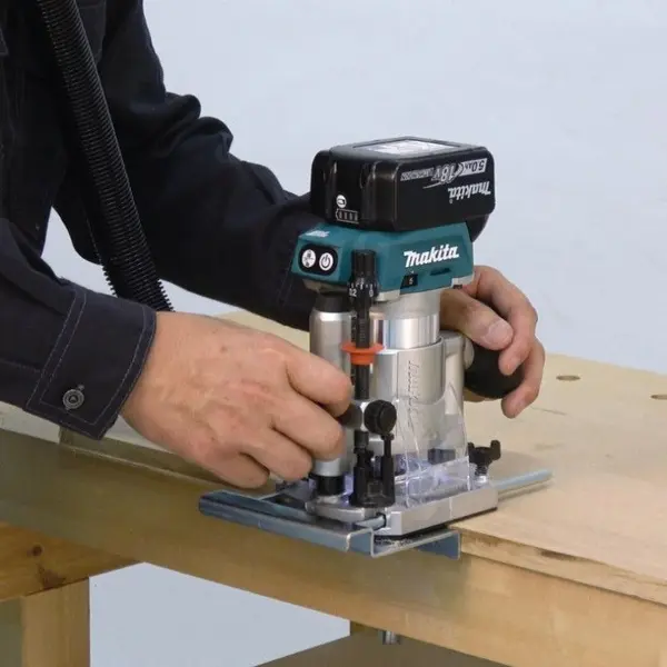 MAKITA Affleureuse sans fil 18V LXT Ø6/8mm Solo - DRT50ZJX3