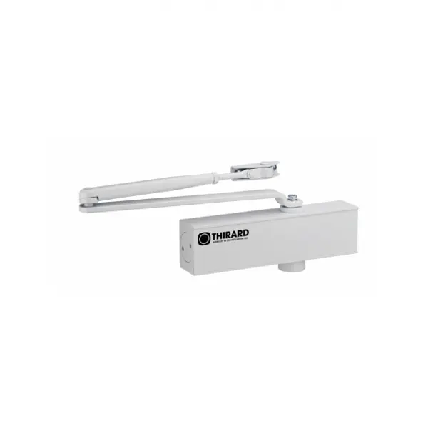 Ferme-porte automatique hydraulique Design force 3, blanc - THIRARD