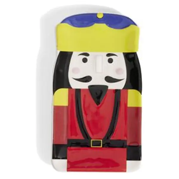 Vide poche Noël en céramique 18x12,5xH1,5cm (3 modèles)