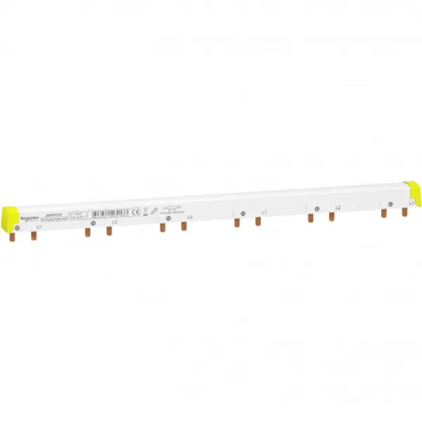 A9XPF521 Schneider Peigne de distribution tétrapolaire vers Vigi 25A 2P - Pas 18mm - iC60 Acti9