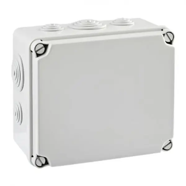 EV171 IDE Boite de dérivation étanche IP65 IK07 850° avec entrées coniques dim.175X151X95