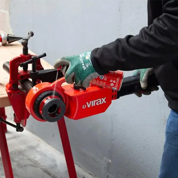 Filière Phenix IV 230v BSPT 1/2''-1.1/4'' 4 têtes Virax