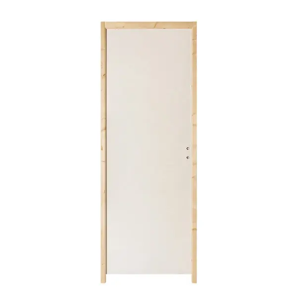 Bloc porte isoplane prépeint poussant gauche - L.83 cm