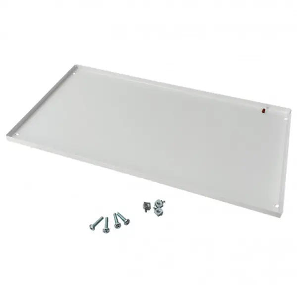 TCM300F IDE Plastron plein fixe métal 300mm - compatible coffret Atlantic IDE et Atlantic Plus