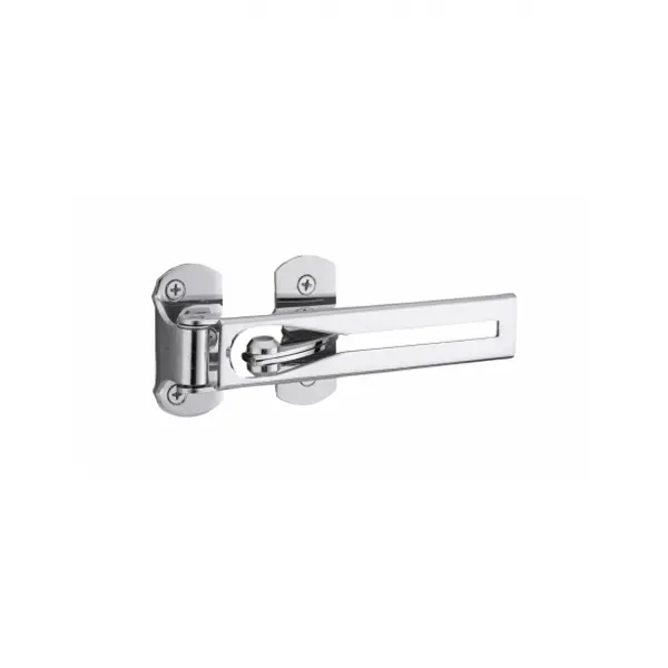 Entrebailleur pour porte d'entrée, taquet d'arrêt, 148mm, chromé - THIRARD