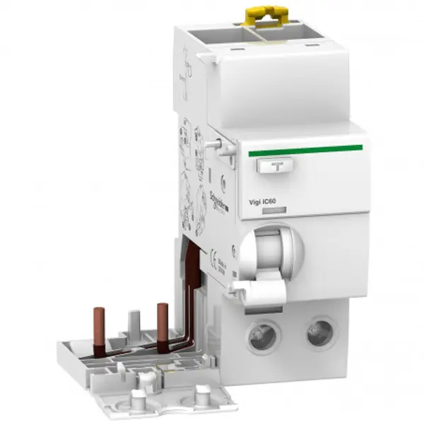 A9V39263 Acti9, Vigi iC60 Bloc différentiel 2P 63A 1000mA sélectif type Asi - Schneider