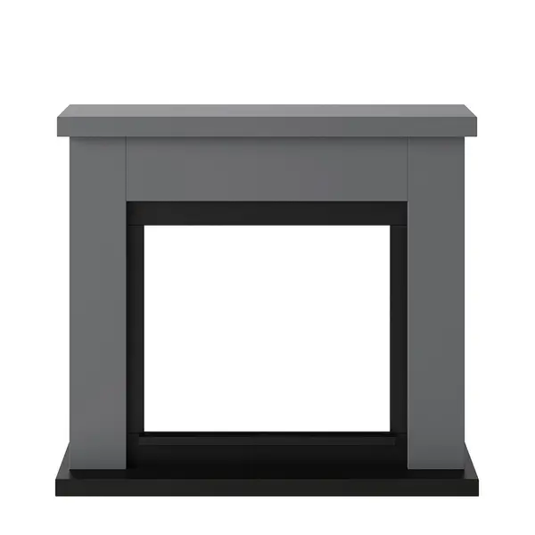 Habillage de cheminée pour Powerflame modèle Frode - Gris uni - TAGU