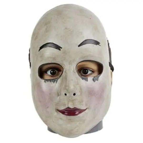 Masque Halloween poupée porcelaine