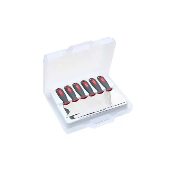 L'OUTIL PARFAIT Valise 6 couteaux plaquiste Alu-choc' - 80117