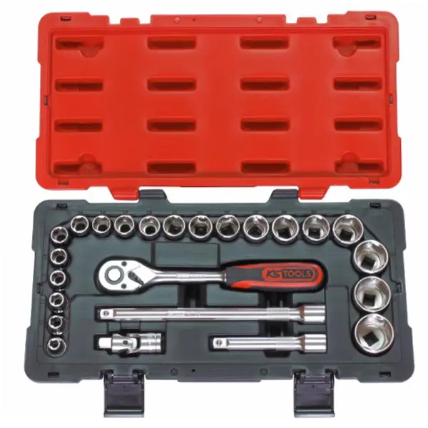 Coffret de douilles et accessoires ultimate 1/2 23 pieces Ks tools