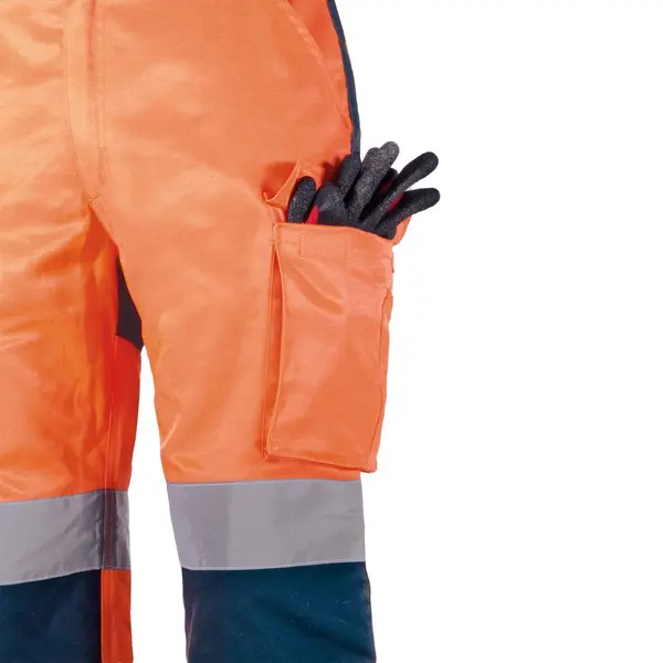 Pantalon de travail haute visibilité KAPRIOL orange fluo, taille M - KAPRIOL