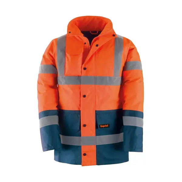 Parka haute visibilité orange taille M KAPRIOL - KAPRIOL