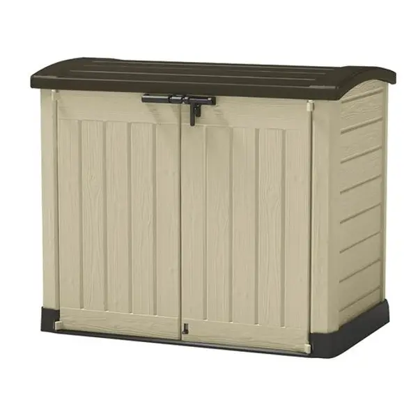 Cobertizo Sio Max 1200 L Topo/Beige