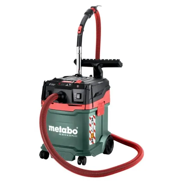 Aspirateur 18 V AS 36-18 M 30 PC CC - 30L - Coffret metaBOX - sans batterie - Metabo