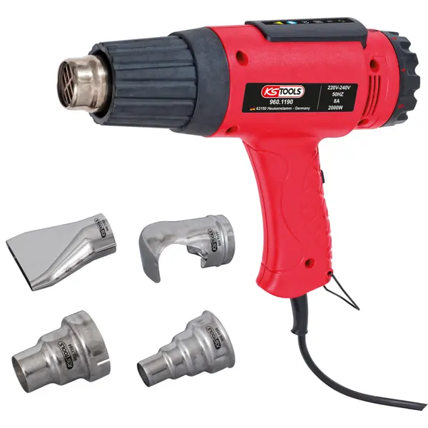 Décapeur thermique 2000 W avec 4 buses