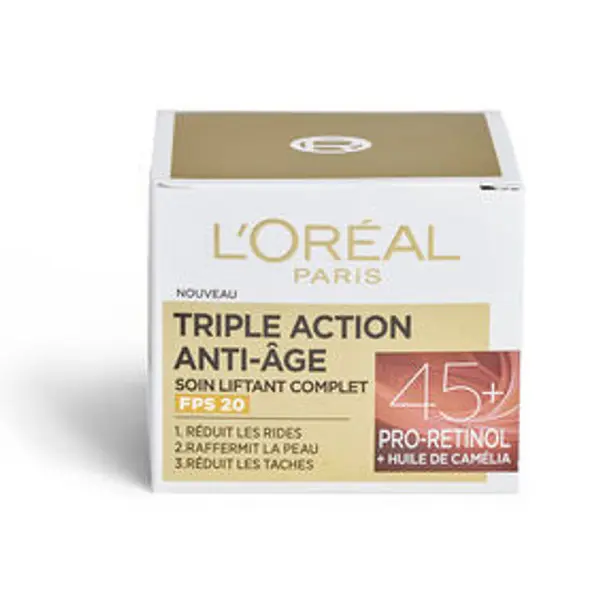 Crème de jour L'Oréal triple action anti-âge 50ml