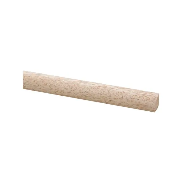 Moulure quart de rond en marupa clair 270 x 2,2 x 2,2 cm