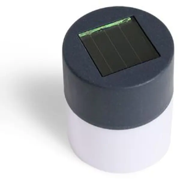 Mini lanterne solaire LED blanc chaud Ø4,6xH6cm