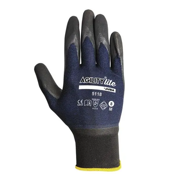 Guante Agility Lite Color Azul Talla 9