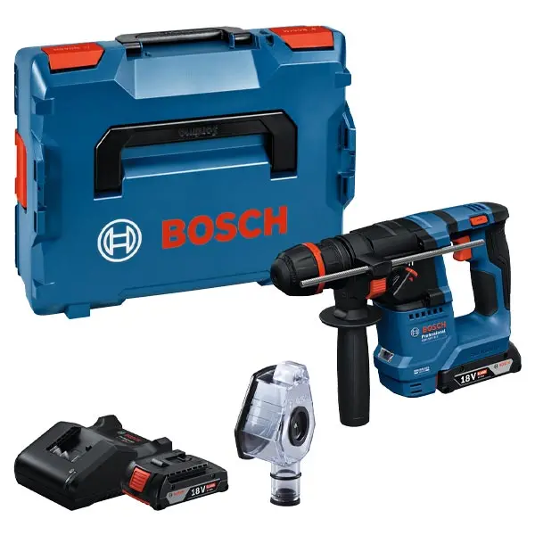 Perforateur Sans-Fil GBH 18V-18 X 2Ah L-Boxx Bosch