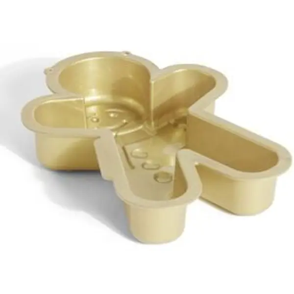 Moule silicone bonhomme en pain d'épices 27x20,5xH5,5cm