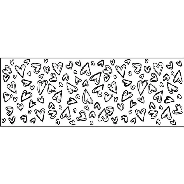 Tampon continu - C?urs - FISKARS