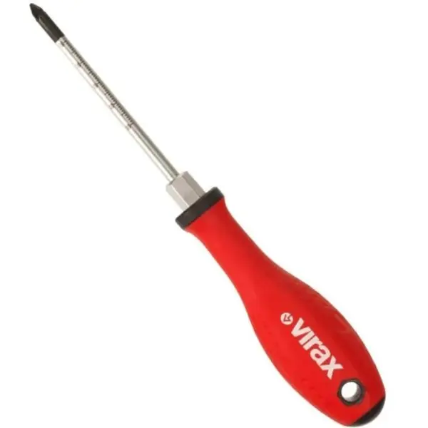 Tournevis aimanté PZ2 100 mm - VIRAX 341807