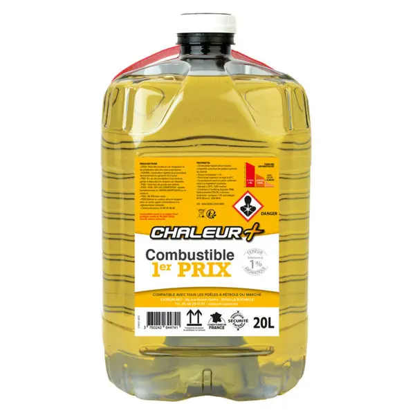 Combustible pour poêle à pétrole - 20 L