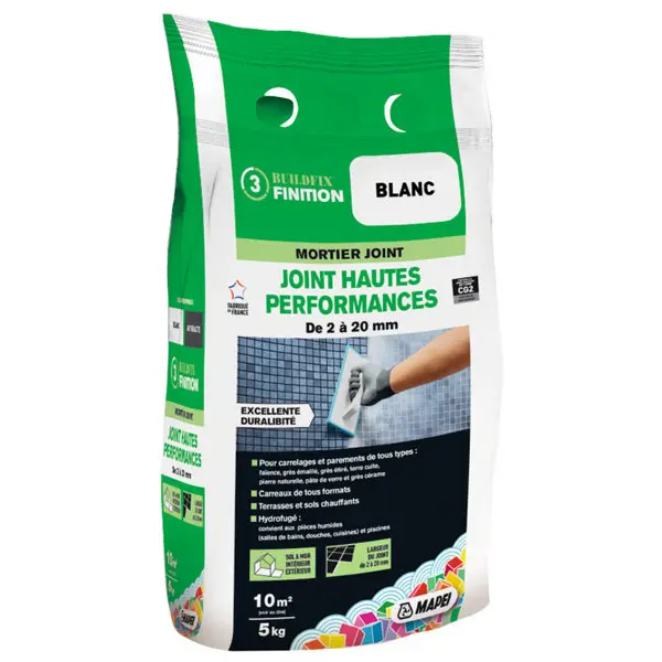 Joint hautes performances - Blanc - 5 kg