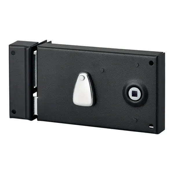 Serrure applique horizontale 1 2TR 140X80 gauche, 1 clé