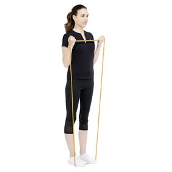 Élastique fitness force 2 à 7 jaune