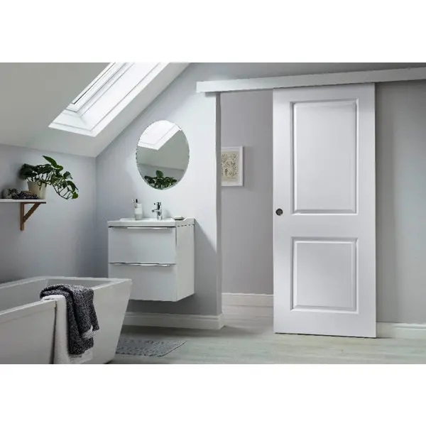 Porte coulissante "Camargue" + système de rail pour porte coulissante