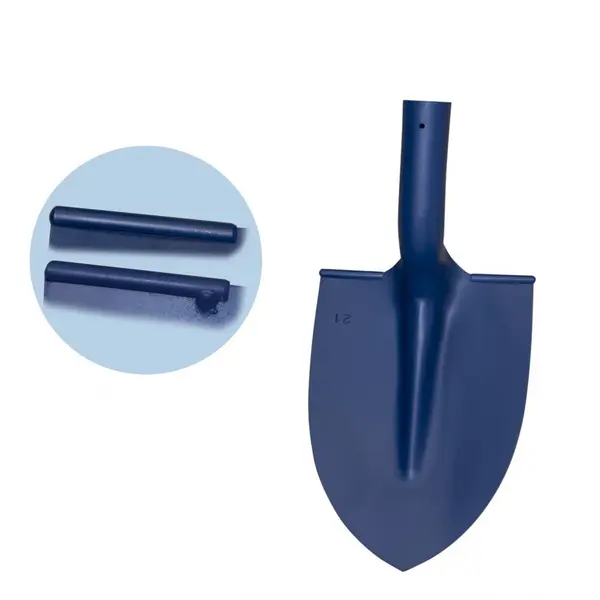 Pelle à terre avec rebords ronds soudés sans manche - 21 cm - PERRIN