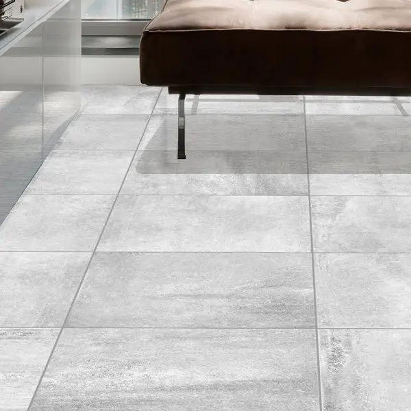 Carrelage de sol intérieur "Mady" gris - l. 60 x L. 60 cm