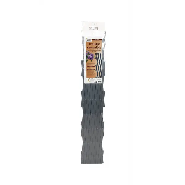 Treillage JANY DECO pvc gris l.0.07 x H.1 x L.2 m - Jany