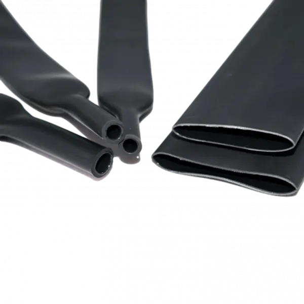 Gaine thermorétractable étanche à l'eau - Longueur 1m - 3:1 - Diamètre 64/21mm - Noir - Paroi 3mm