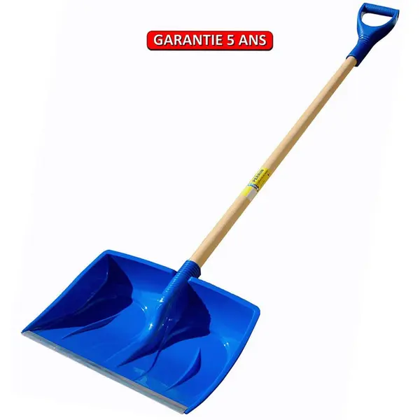 Pelle à neige et poussoir polypro 500x380 cm manche poignée plastique,pour le déneigement - PERRIN