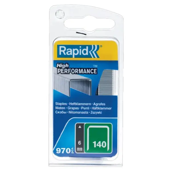 Agrafe 140/6Mm Galva (Blister De 970) Rapid